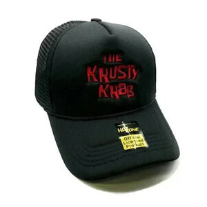 The Krusty Krab Mesh Trucker Snapback (Black)